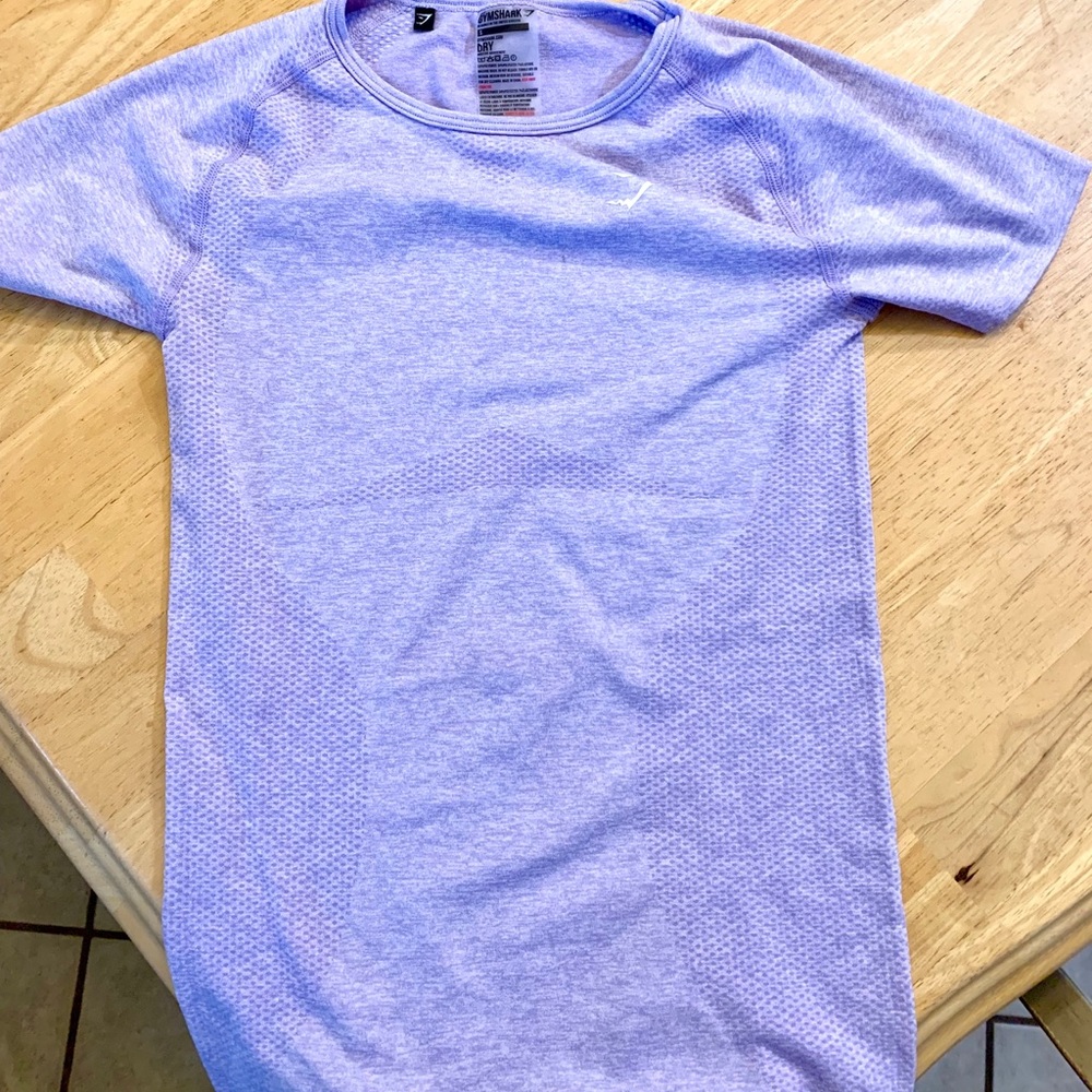Gymshark vital seamless lilac shirt size Small